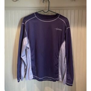 Habit Men's Size XL Navy Blue Long Sleeve Activewear Fishing Performance Shirt